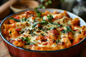  Low Carb Chicken Pasta Bake