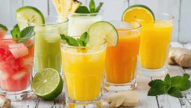 Natural wellness drinks