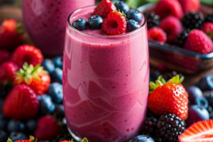 Mixed Berry Cranberry Smoothie